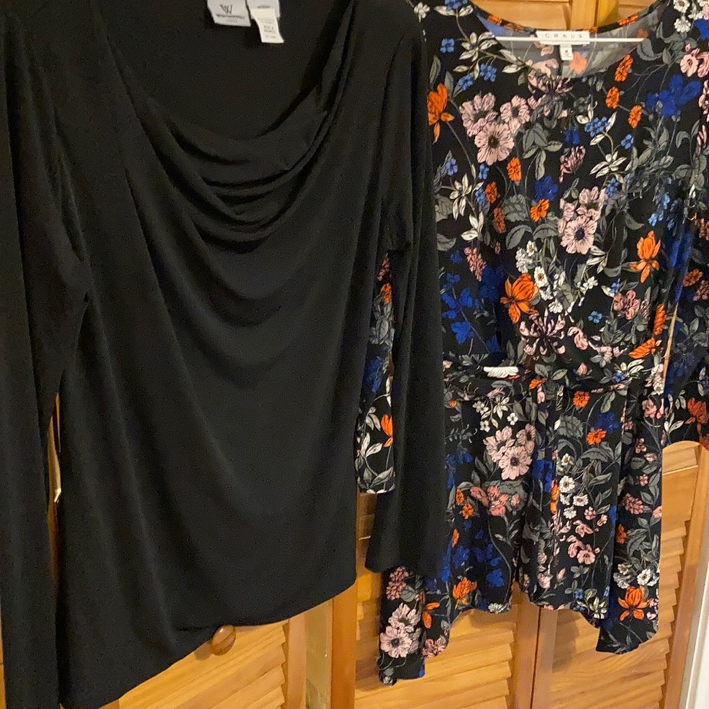 2 slip over blouses. Price listed if for both